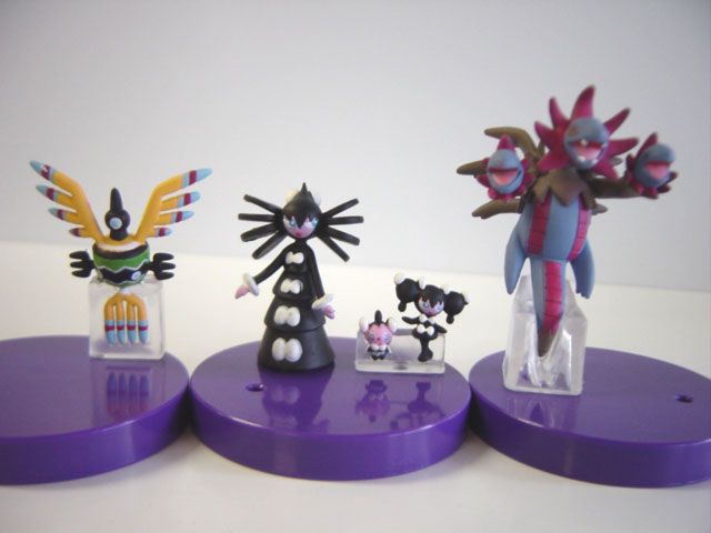 ♯Huc21EZ立体ポケモン図鑑BW劇場版白き英雄レシラムVer.フル5種