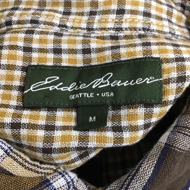 Eddie Bauer エディーバウアー シャツ、ブラウス 長袖 長袖シャツ カラーシャツ ポケットシャツ 長袖カットソー チェックシャツ