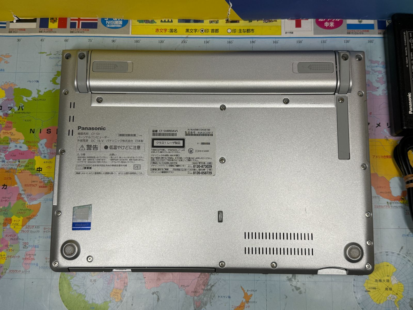 Panasonic - i7希少ブラック 美品 CF-SV8 レッツノート Office2024 DVD 中古パソコン】Panasonic CF-SV8 中古 レッツノート Office
