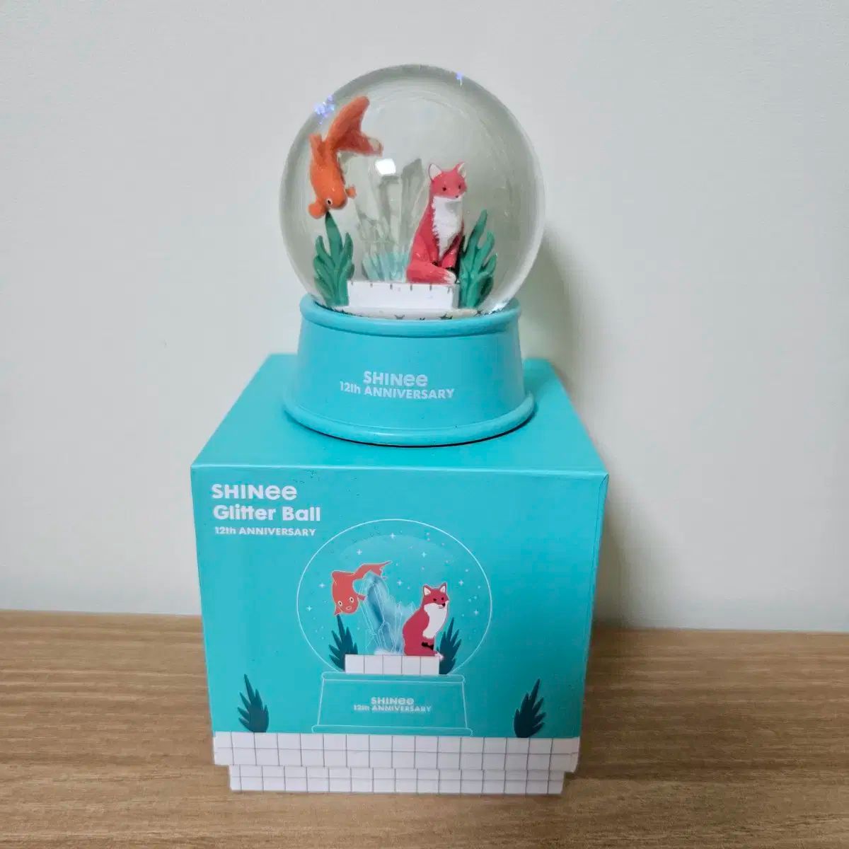 SHINee 12th Anniversary☆スノードーム SHINee Glitter Ball Snow Globe 12th Anniversary Since 2008.5