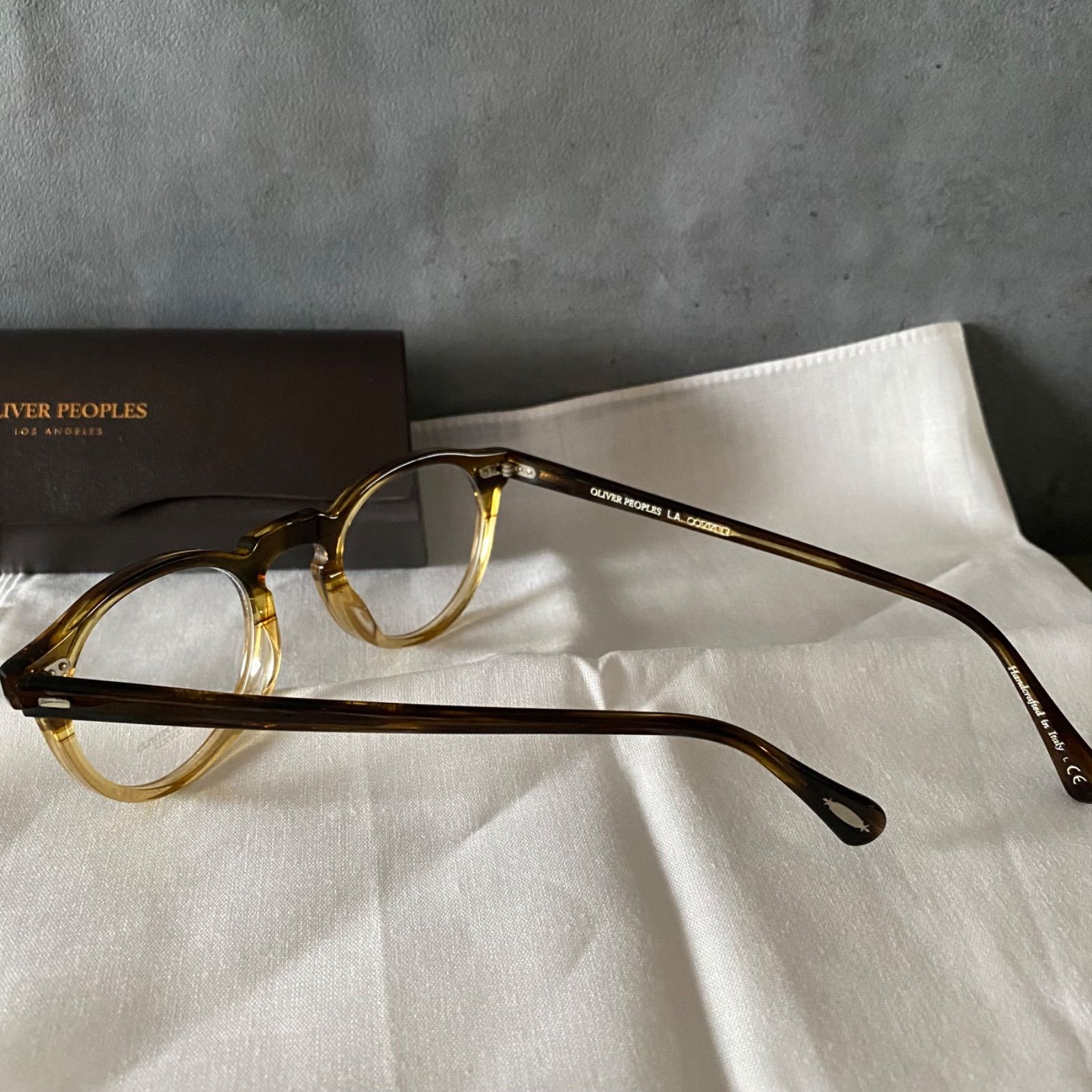 OV254 新品 OLIVER PEOPLES Gragory Peck メガネ-