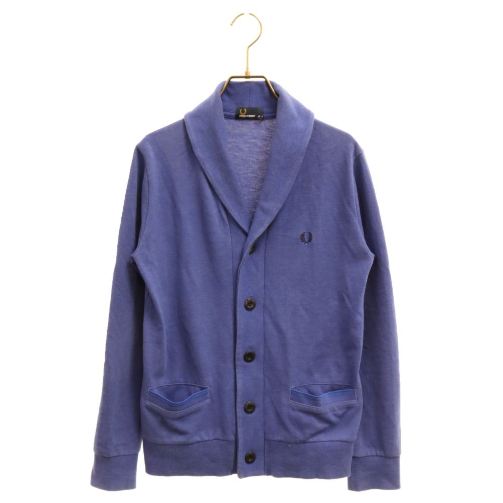 FRED PERRY (フレッドペリー) ショールカラー 長袖カーディガン 