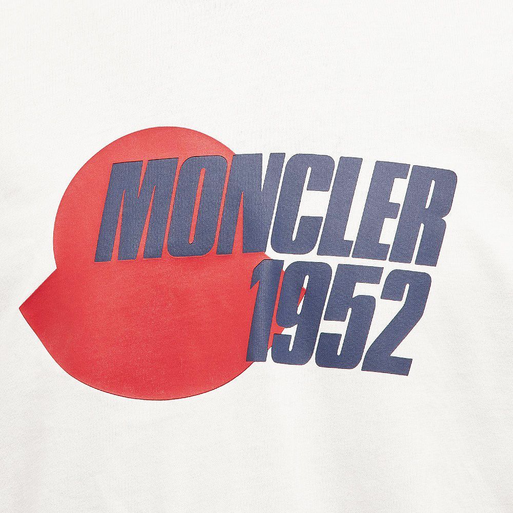 送料無料 137 MONCLER GENIUS ホワイト 半袖Tシャツ 8C00002 8390T size M