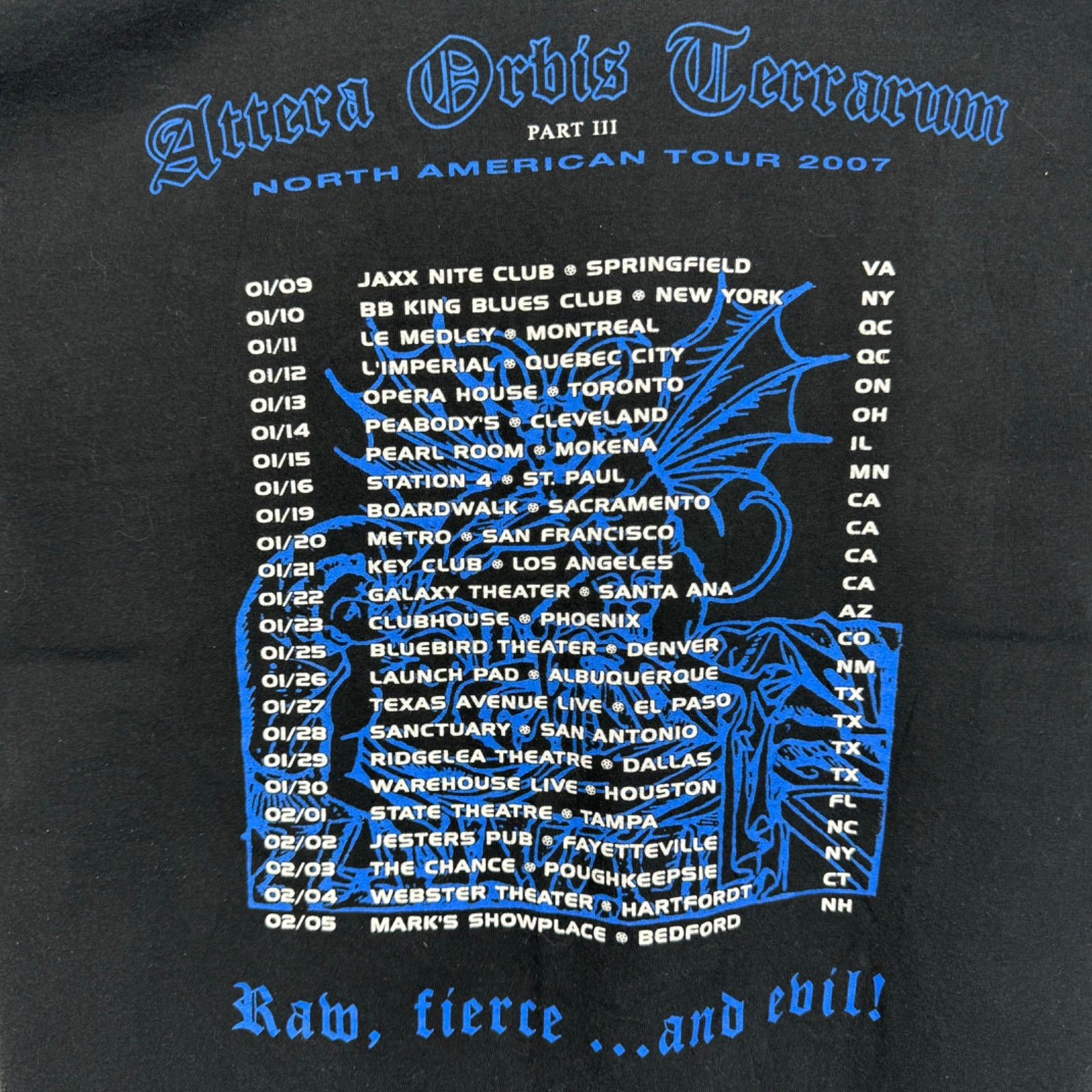 DARK FUNERAL ダークフューネラル ノースアメリカンツアー Tシャツ 