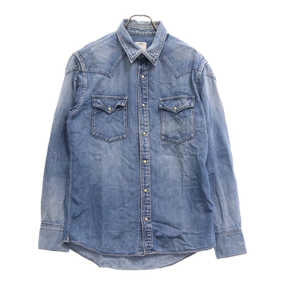 VISVIM (ヴィスヴィム) SOCIAL SCULPTURE SHIRT DMGD ソーシャル
