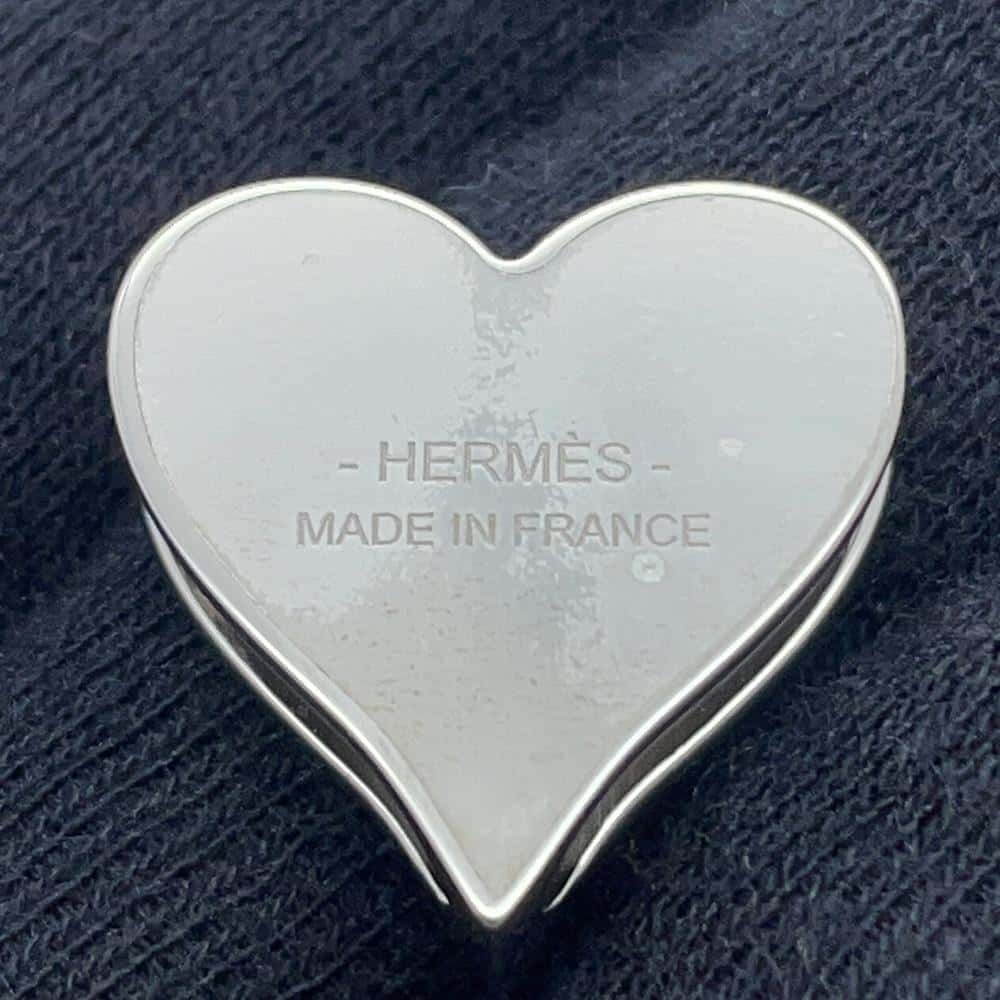 エルメス　スカーフリング　ツイリーリング ティータイム 　ハート 2021年 秋冬 HERMES エルメス スカーフリング スカーフ ツイリー