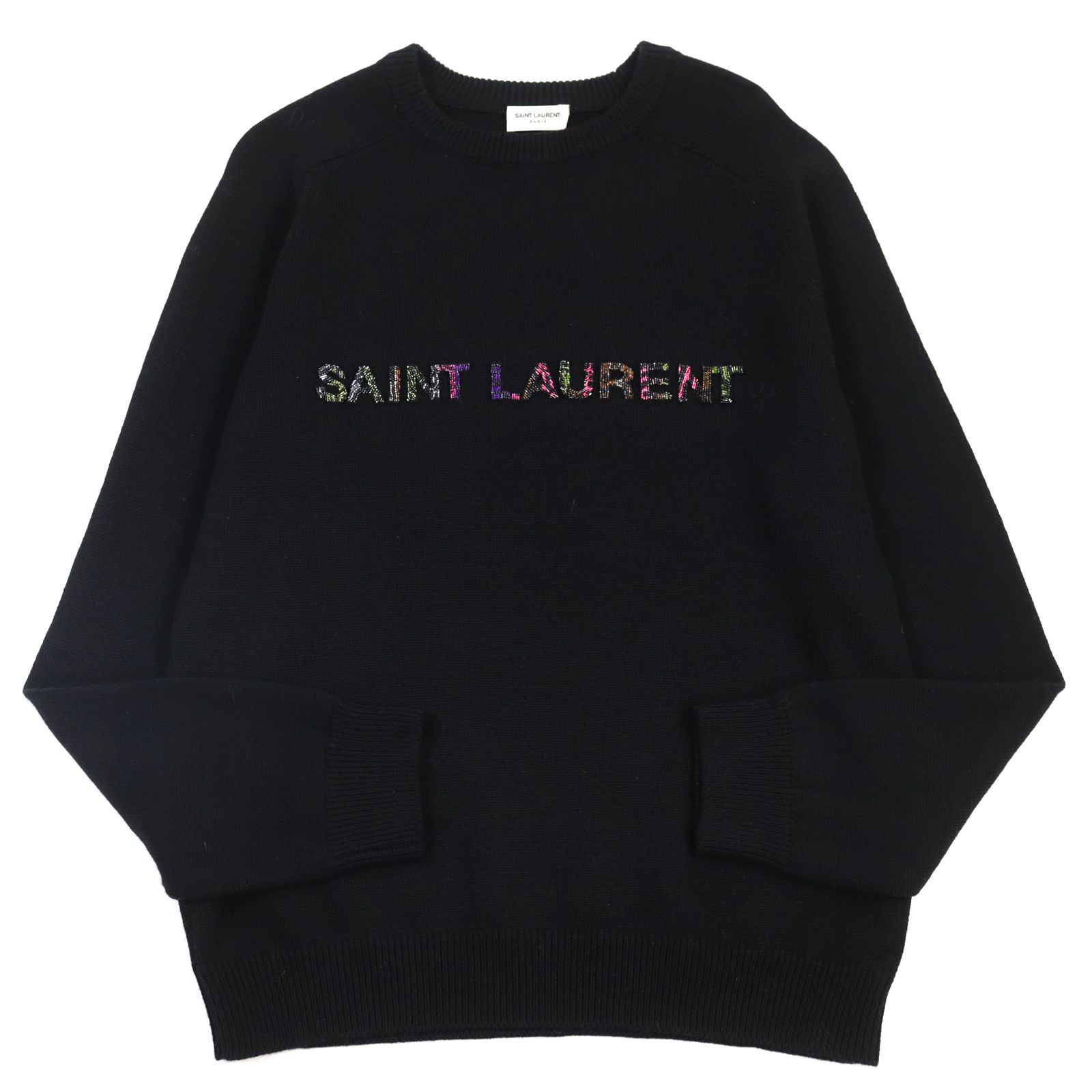 極美品○SAINT LAURENT PARIS サンローランパリ 558095 YAAR2 BEAD ...