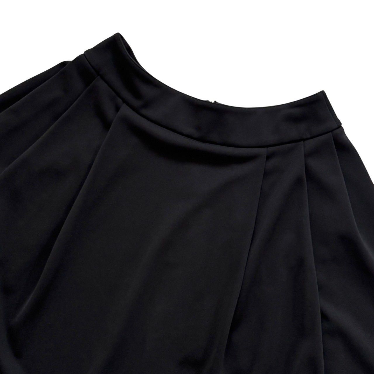 FOXEY フォクシー フレアスカート 黒 フレア 膝丈スカート レディース