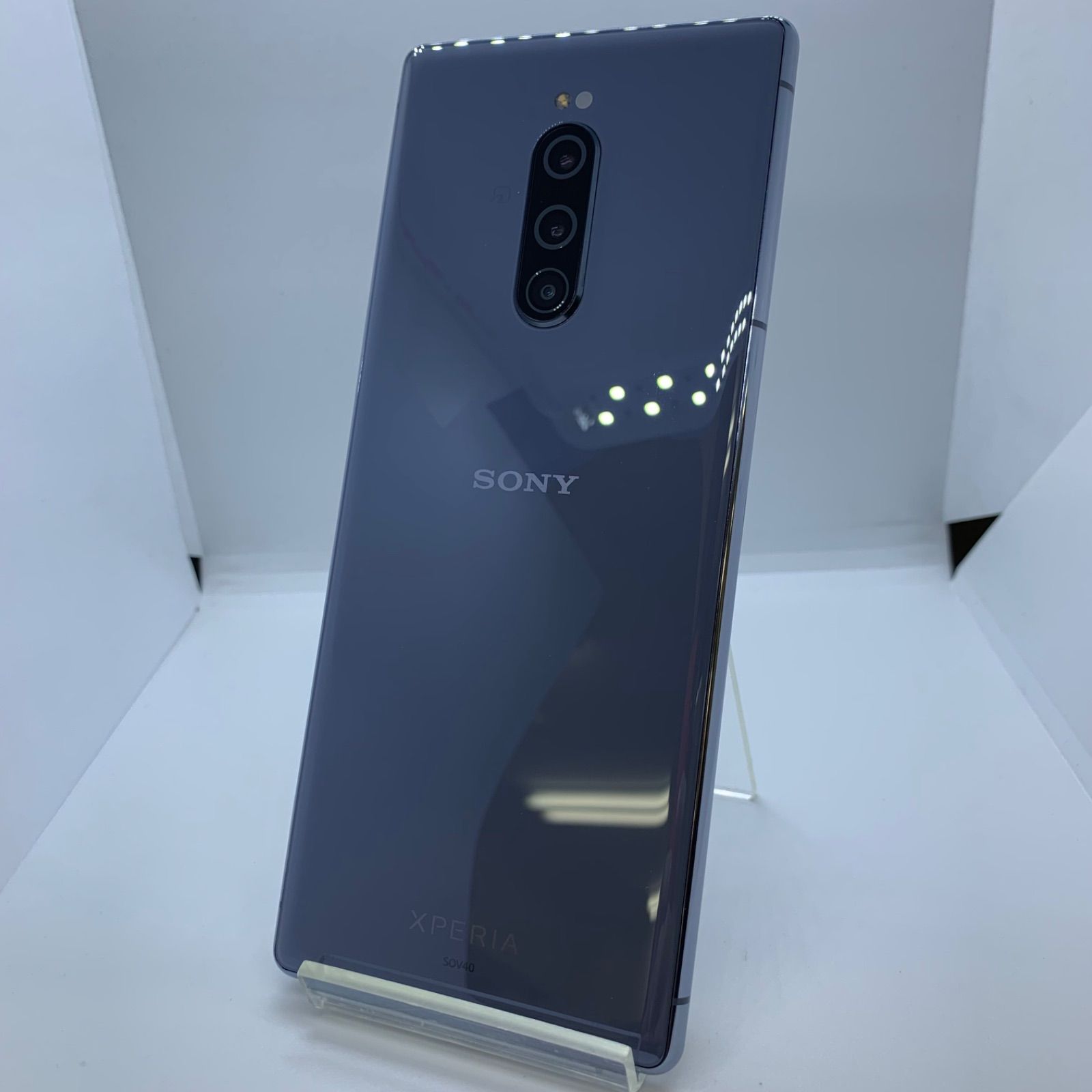 スマートフォン/携帯電話 Xperia 1 グレー 64GB au SOV40 SIMフリー