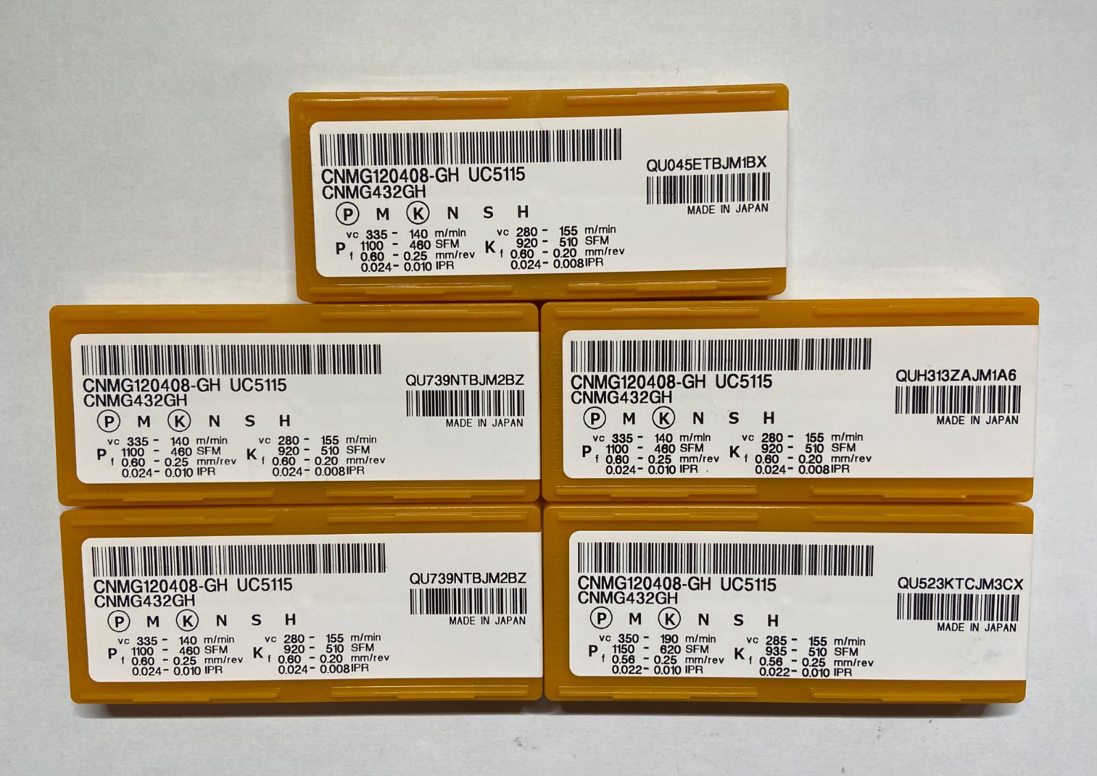 三菱マテリアル CNMG120408-GH UC5115 5箱セット - メルカリ 三菱マテリアル CNMG120408-GH UC5115 5箱セット - メルカリ