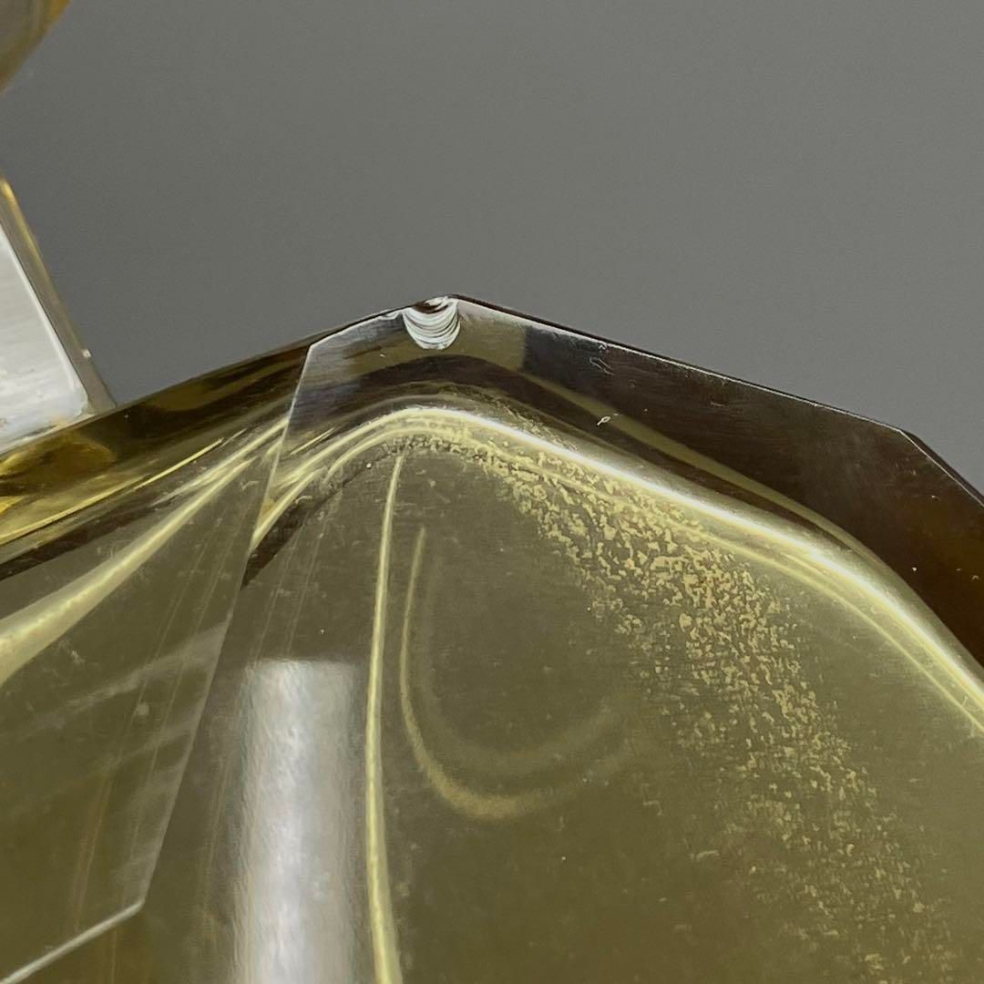 アンティーク フランス製 ハンドカット アンバーデキャンタ 東金