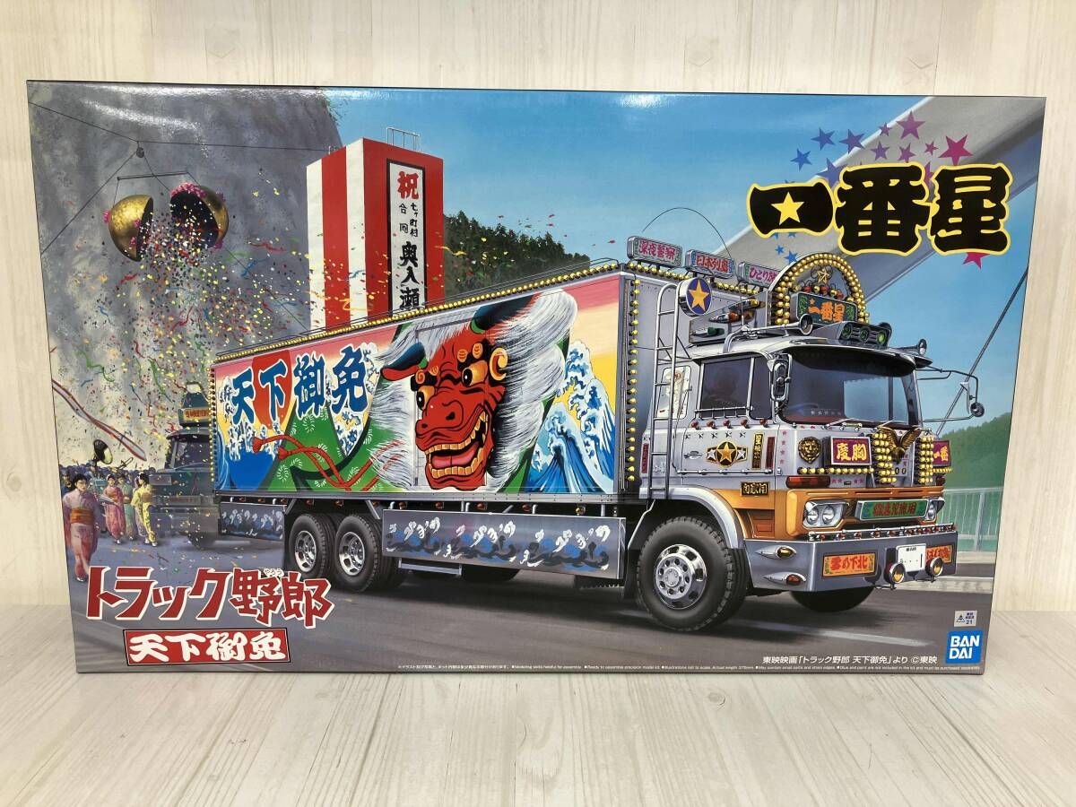 アオシマ 1/32 トラック野郎 シリーズ No.4 一番星 男一匹桃次郎 青島文化教材社 アオシマ 1/32 トラック野郎 No.04 一番星 男一匹桃