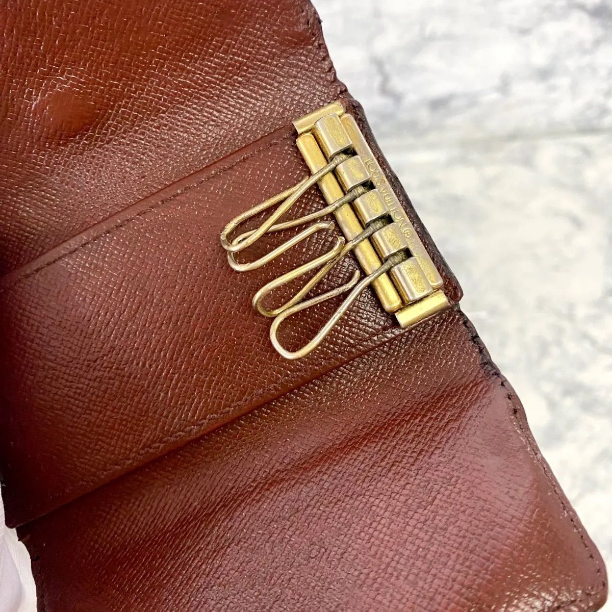 Louis Vuitton モノグラム レザーキーケース新品