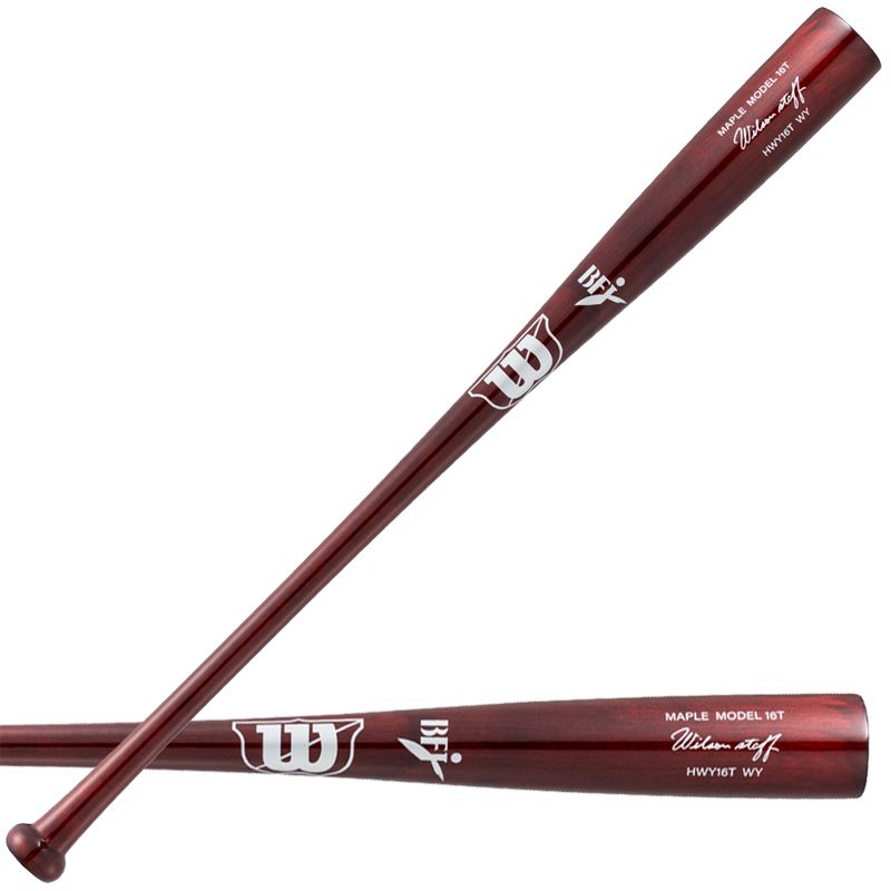ウィルソン WILSON 硬式木製バット ウイルソンスタッフ 16T型 高密度モデル HWY16T くり抜きなし 野球 硬式 バット BFJ 25SS WBW2005010