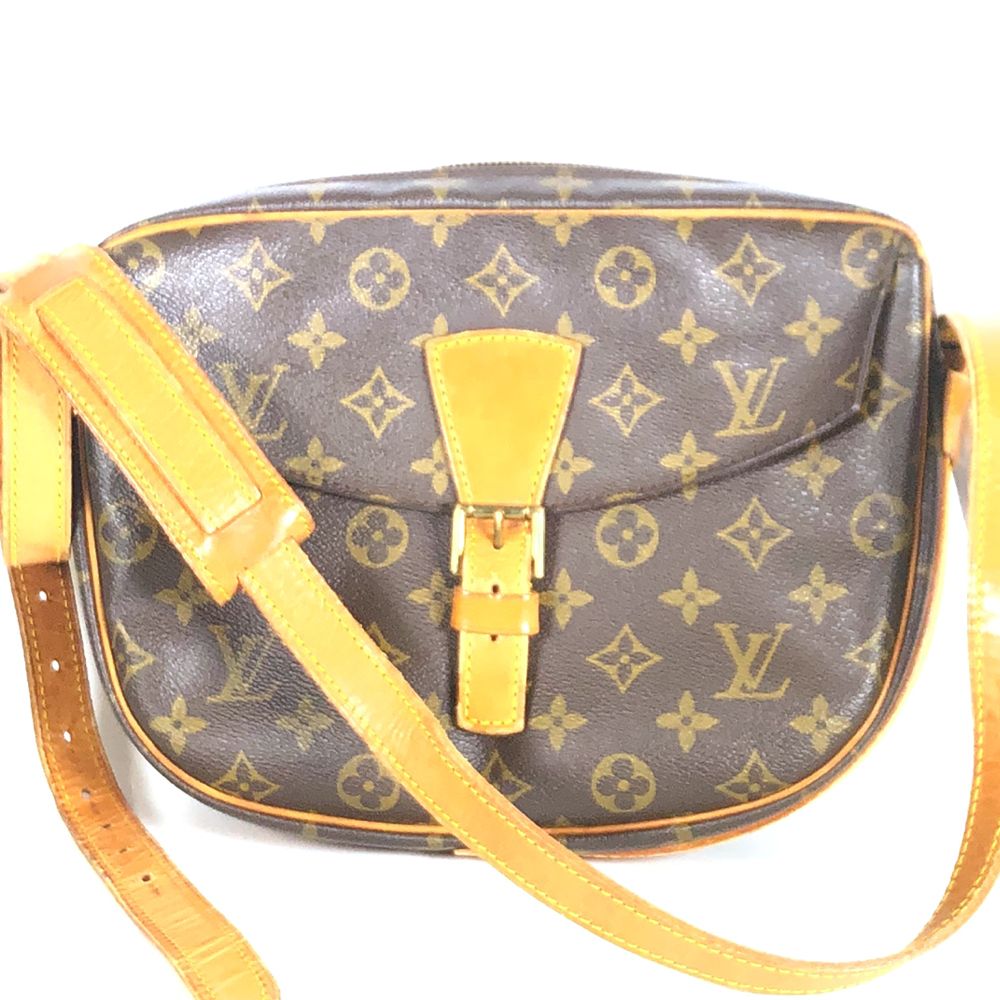 LOUIS VUITTON/ルイヴィトン M51226 ジュヌフィーユ モノグラム ショルダーバッグ ブラウン レディース - メルカリ