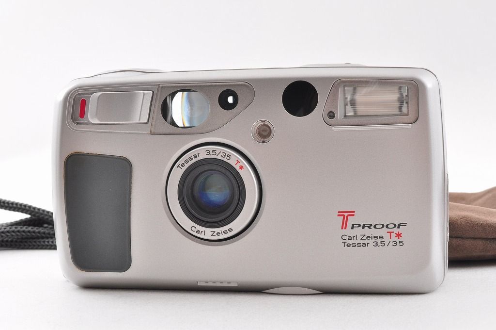 Kyocera 京セラ T Proof 35mm コンパクトフィルムカメラ カールツァイス T* レンズ搭載