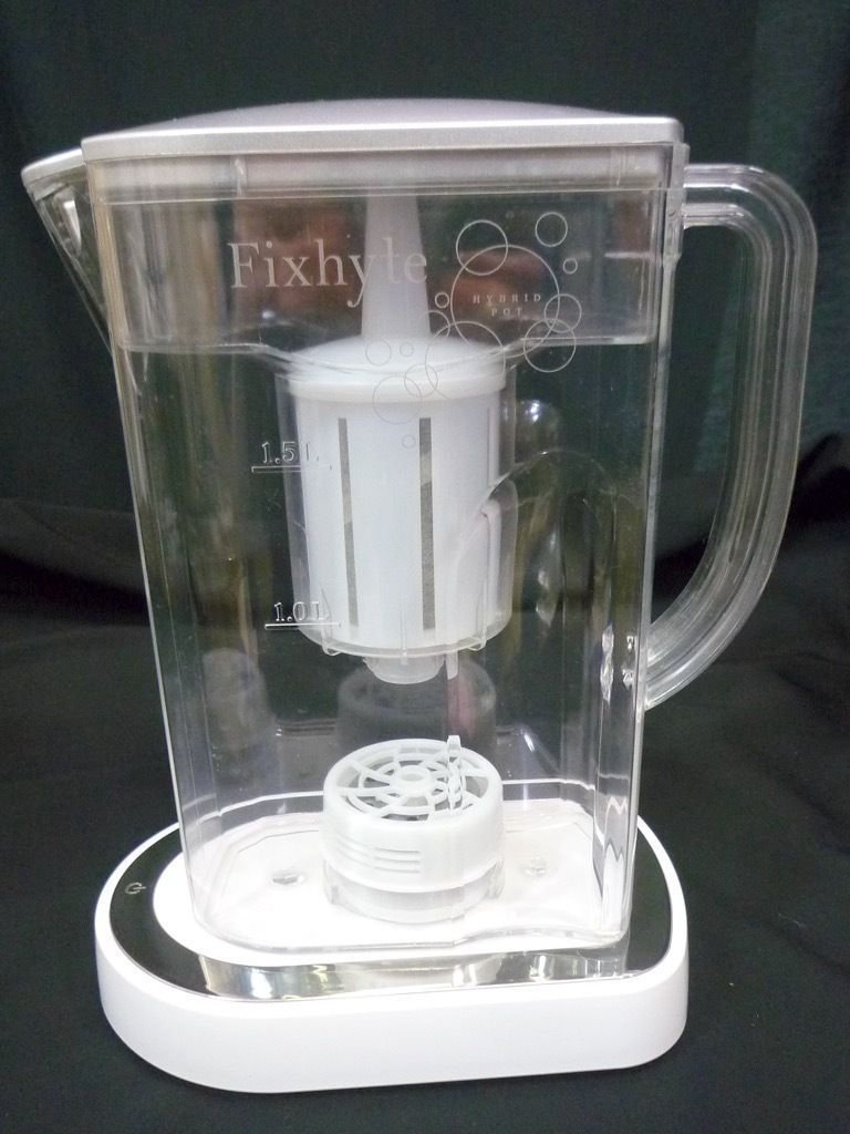 定価約21万円 最 フィクサイト YOSA ヨサ 水素水生成器 非接触方式 ハイブリッドポット FIXHYTE ナノバブル 可動品 必見 箱_T