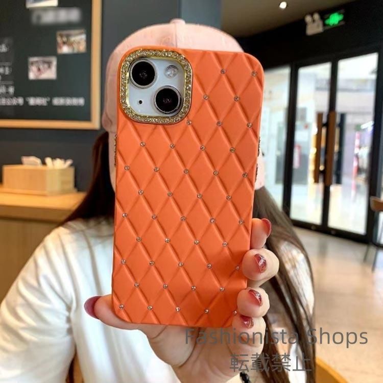 新品未使用】キラキラ ビジュー スマホケース iPhone15 ケース