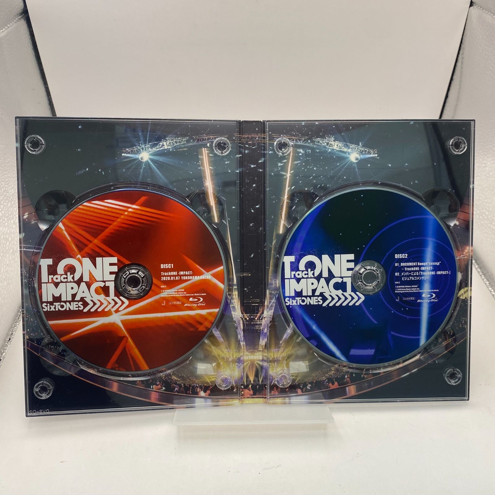 中古】SixTONES TrackONE INPACT Blu-ray 初回盤・通常盤 まとめ売り 
