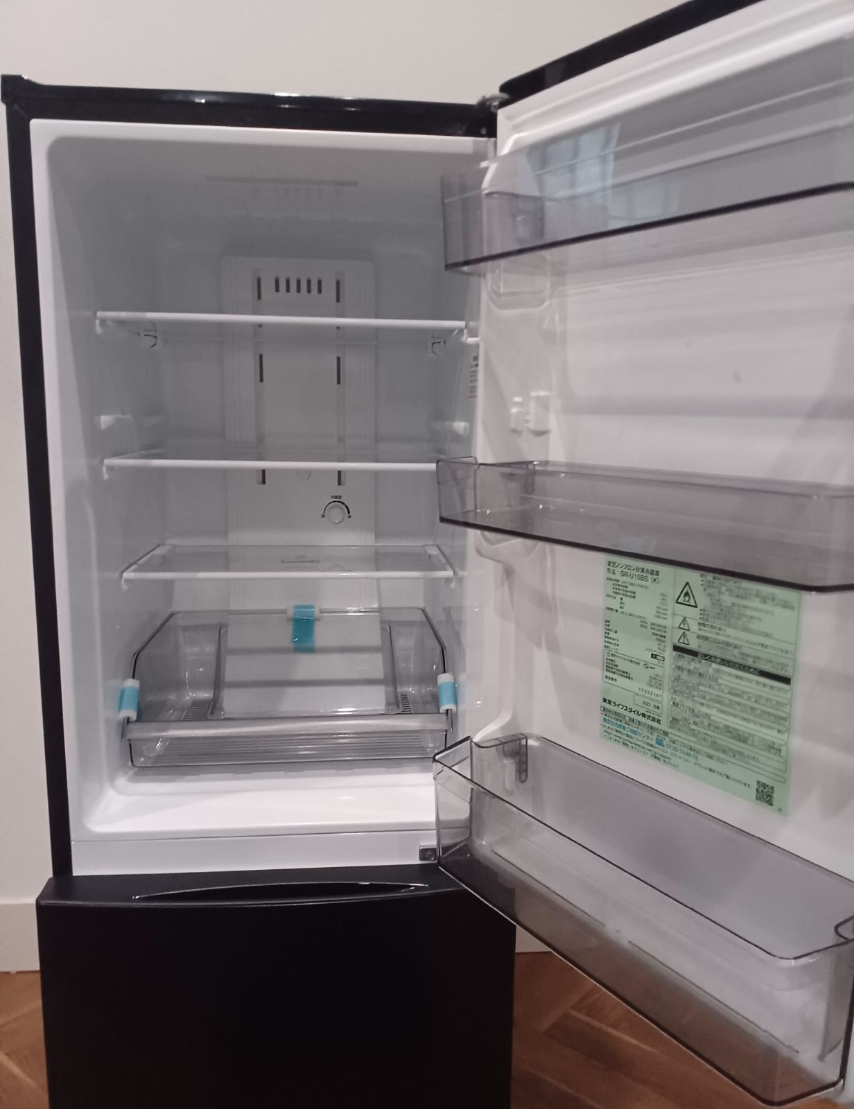 東芝 冷蔵庫 容量153L 2023年製 GR-U15BS(K) 中古美品 お得な