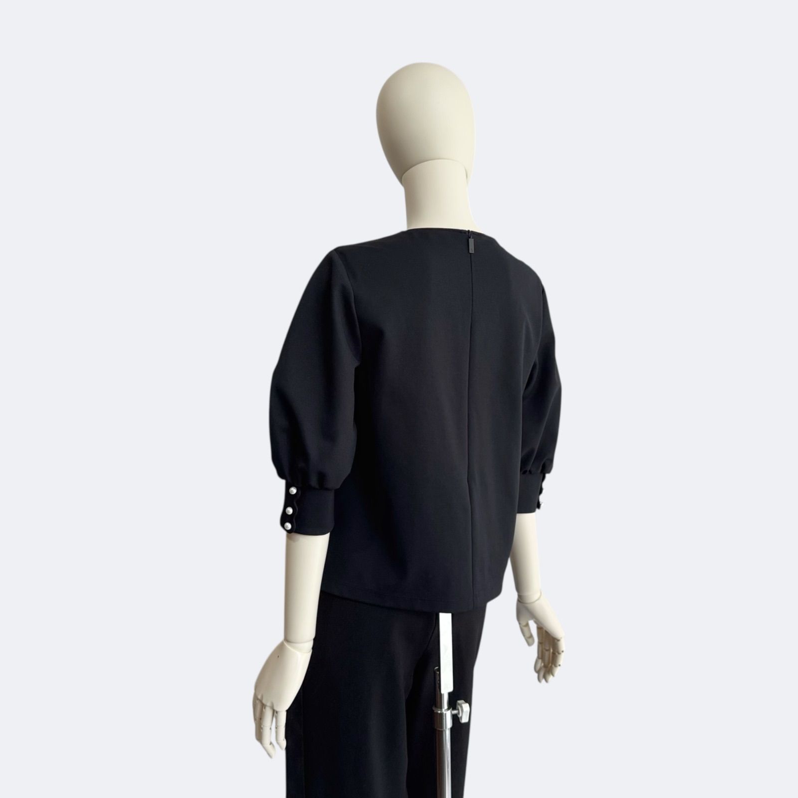 Rene ルネ カットソー ダークネイビー ブラウス レディース パール  