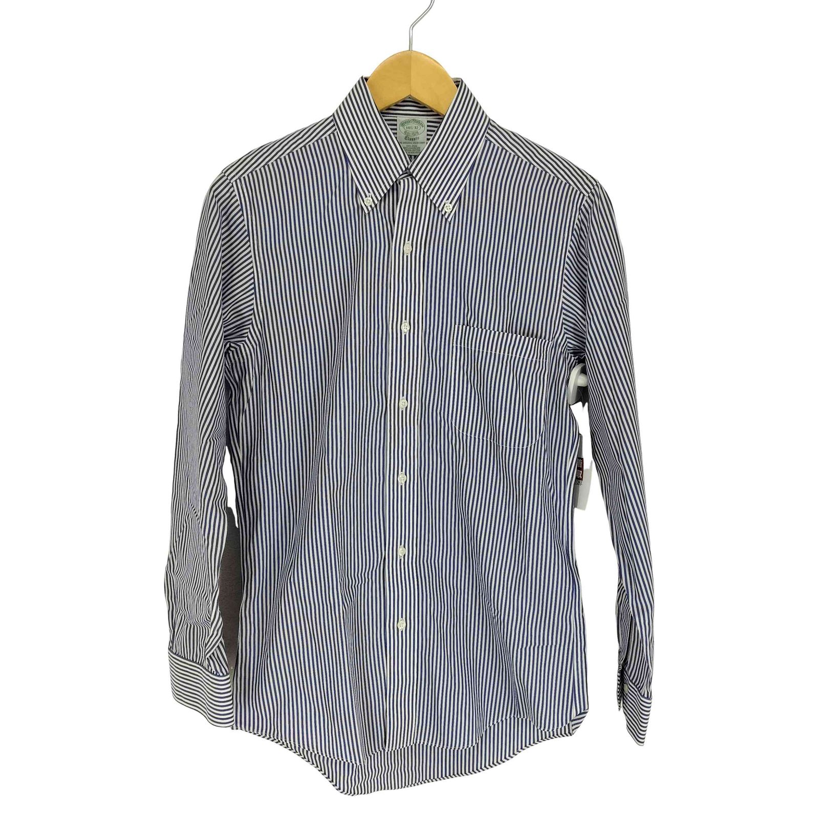 ブルックスブラザーズ BROOKS BROTHERS CLASSIC BDストライプL/S シャツ メンズ  141/2-32