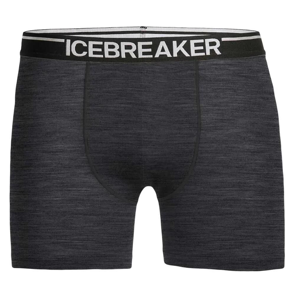 お取り寄せ ２～４週間で発送 アイスブレーカー アナトミカ メリノ ボクサーズ Jet Heather ICEBREAKER Anatomica Merino boxers t