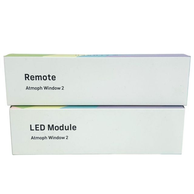 未使用】Atmoph Window 2 ディズニー + LED、リモコン