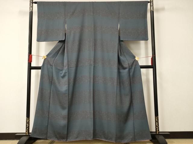 新品 通販ファッション - 平和屋着物□上質な小紋 枝花文 正絹