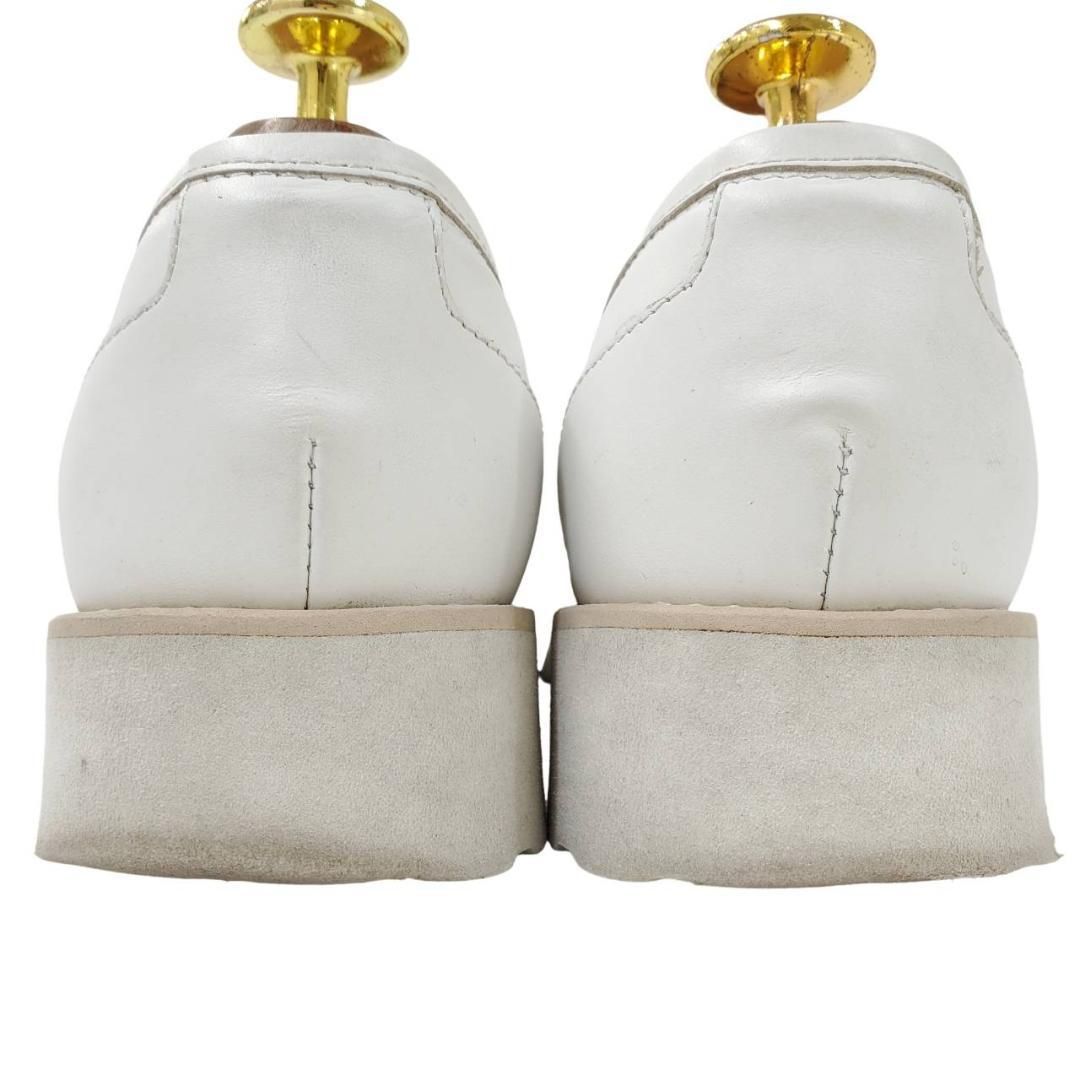 ルーカグロッシ ビットローファー 金具 イタリア製 ホワイト 本革 レザー Luca Grossi ルカグロッシ レディース シューズ ビットローファー  コイン スリッポン レザー H032M イタリア製 ローヒ ール Luca Grossi ルカグロッシ レディース シューズ ビットローファー ...