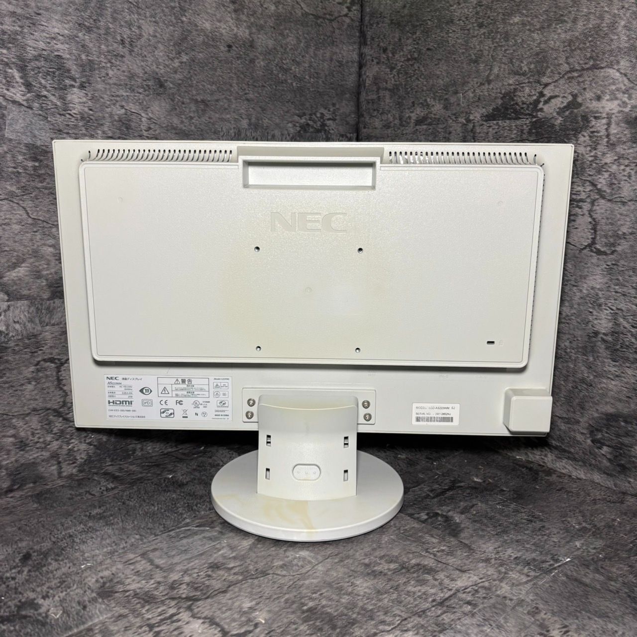NEC LOD-AS223WM 22インチ(21.5inch) 液晶モニター - メルカリ