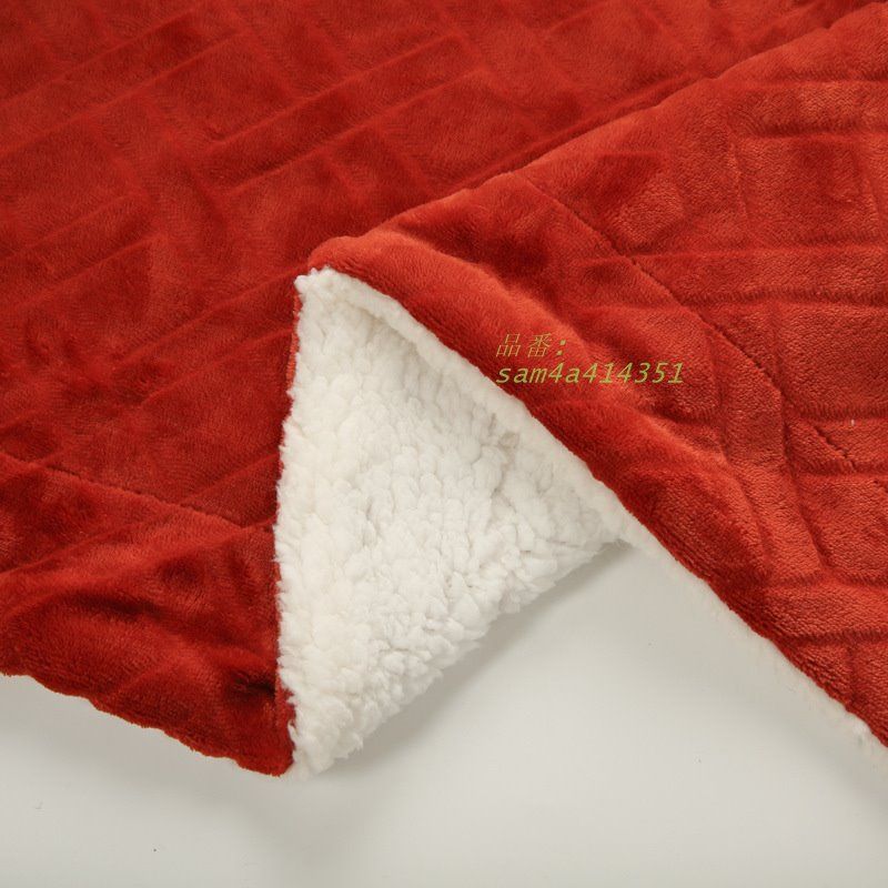 が提供する新型シンプルでスタイリッシュな毛布カバーブランケットミンクブランケットカットブランケット格子昼寝ブランケット am4a414351