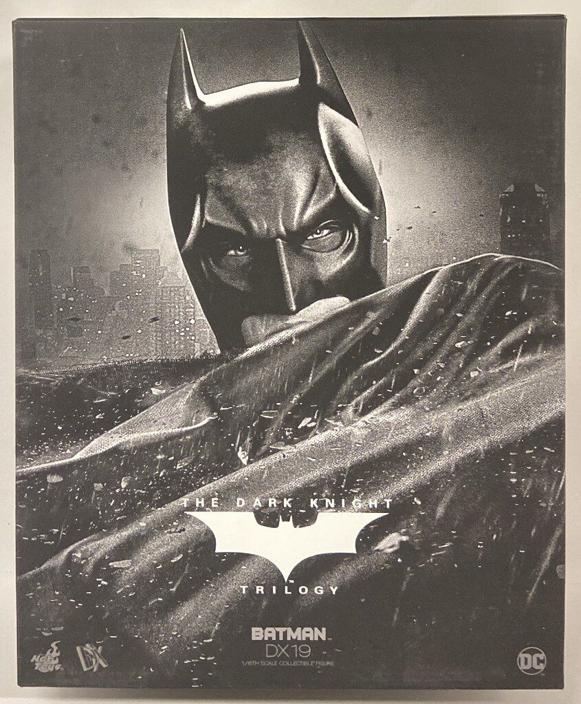 HOTTOYS MOVIE MASTERPIECE DX THE DARK KNIGHT TRILOGY BATMAN DX19 DX19