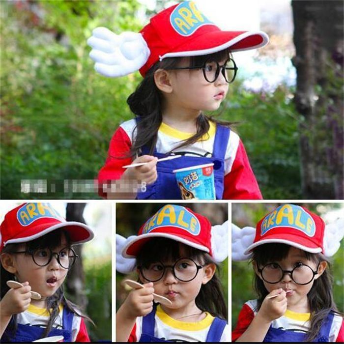 ドクタースランプ アラレちゃん コスプレハロウィン 仮装 5点 140cm Dr.スランプ アラレちゃん コスプレ ハロウィン 学園祭 仮装 Mサイズ