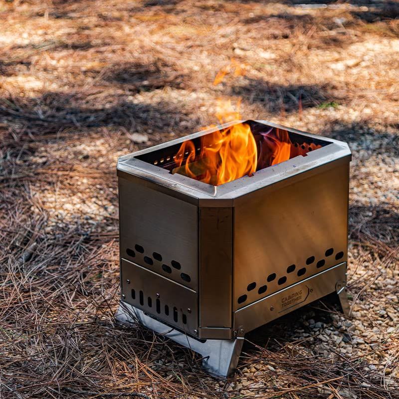 ミョルニル 焚き火台 pomoly Campingtogether Mjölnir チタン製焚き火台|ミョルニル| POMOLY x CAMPING