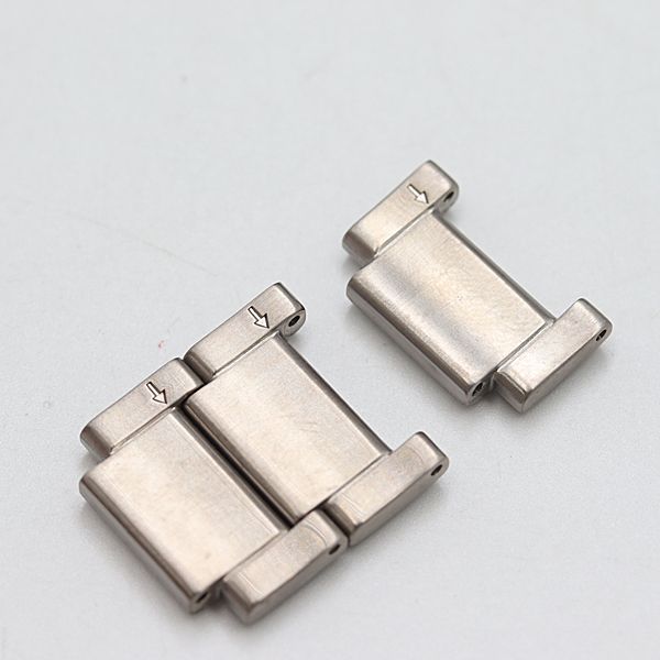 【純正】レ・ジェネヴェ 72007 コマ シルバーカラー 16ｍｍ用 腕時計用 美品 シチズン E610-S104203 純正コマ 3コマ シルバーカラー