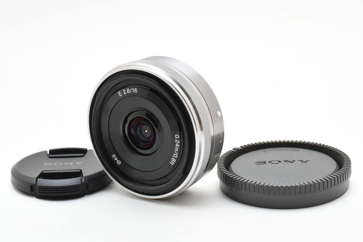 カメラ ☆良品☆ ソニー SONY E 16mm F2.8 SEL16F28 Eマウントレンズ