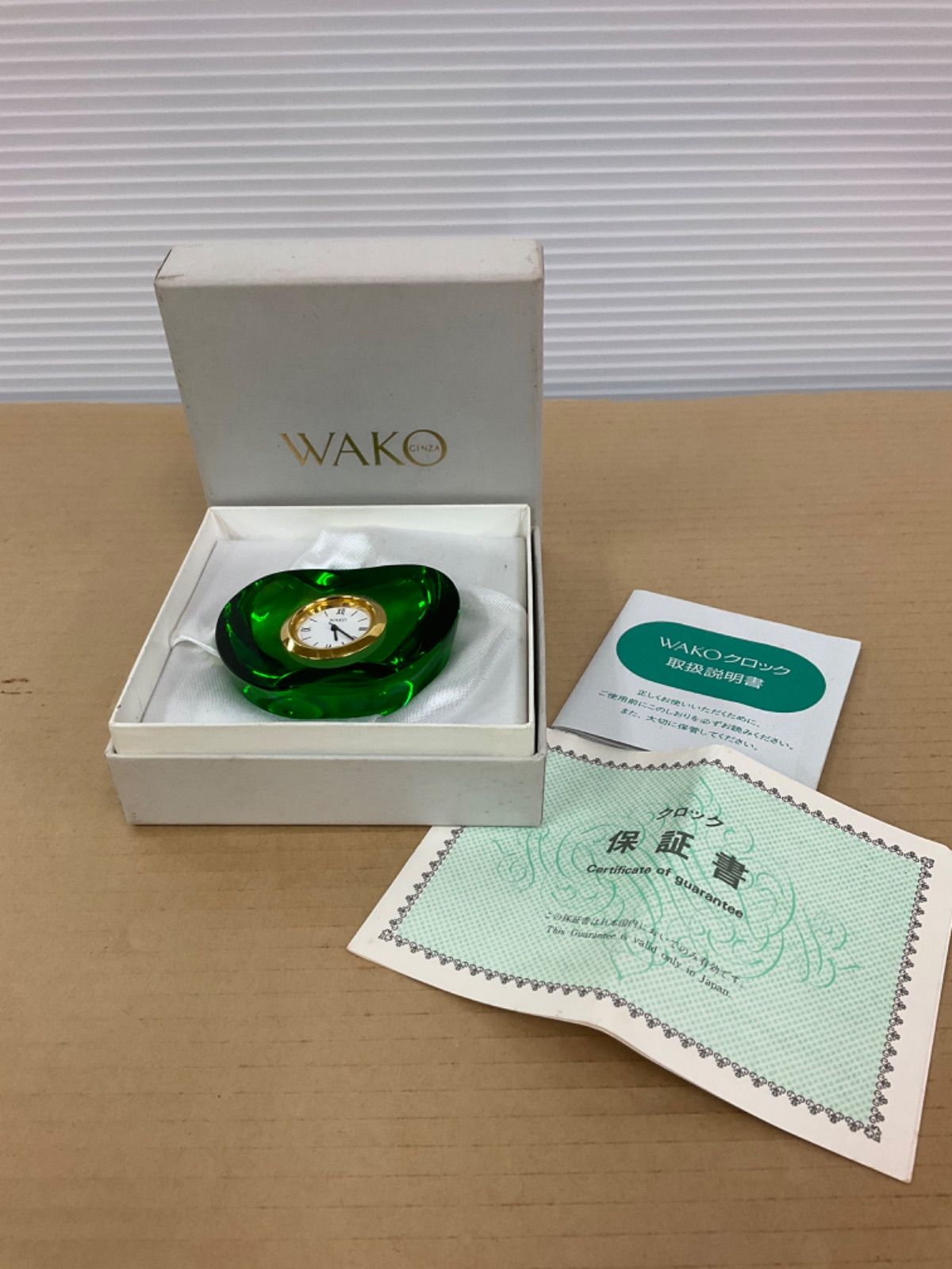 GINZA WAKO 置き時計 銀座和光 - メルカリ