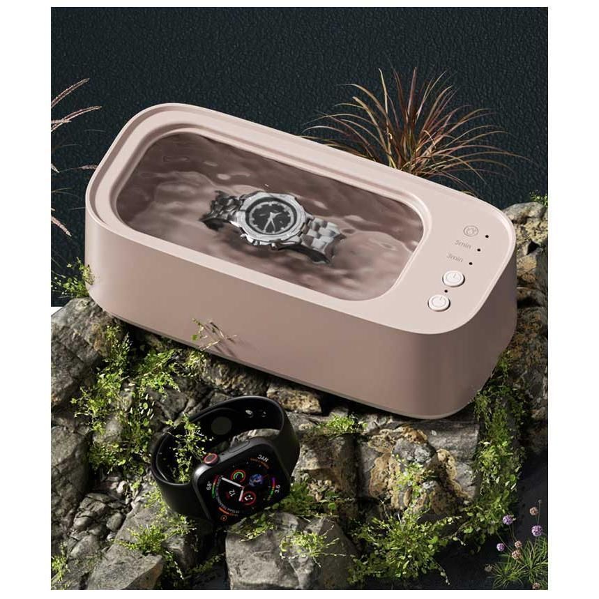 眼鏡洗浄機 超音波 小型 超音波洗浄機 メガネ れ歯 腕時計 指輪 ジュエリー 新品未使用超音波洗浄機 大容量 500ml メガネ アクセサリー