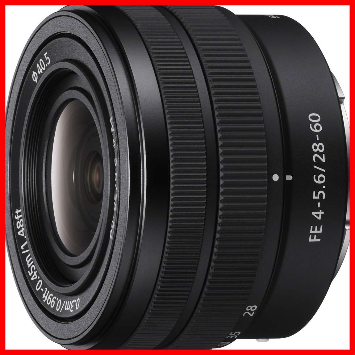 標準ズームレンズ SONY ソニー フルサイズ FE 28-60mm F4-5.6 デジタル一眼カメラα Eマウント 用 純正レンズ SEL2860