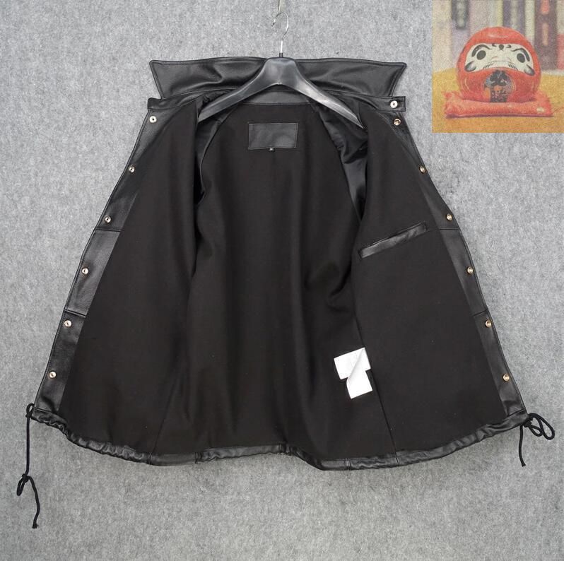 新品未使用】レザージャケット 上品 カジュアル 本革 牛革 高級
