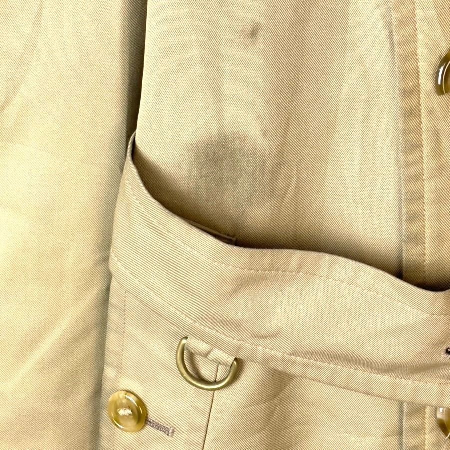 Burberry 70s〜80s トレンチコート ベージュ ラグラン 70s80s英国製バーバリーBurberrysトレンチコートロングコート