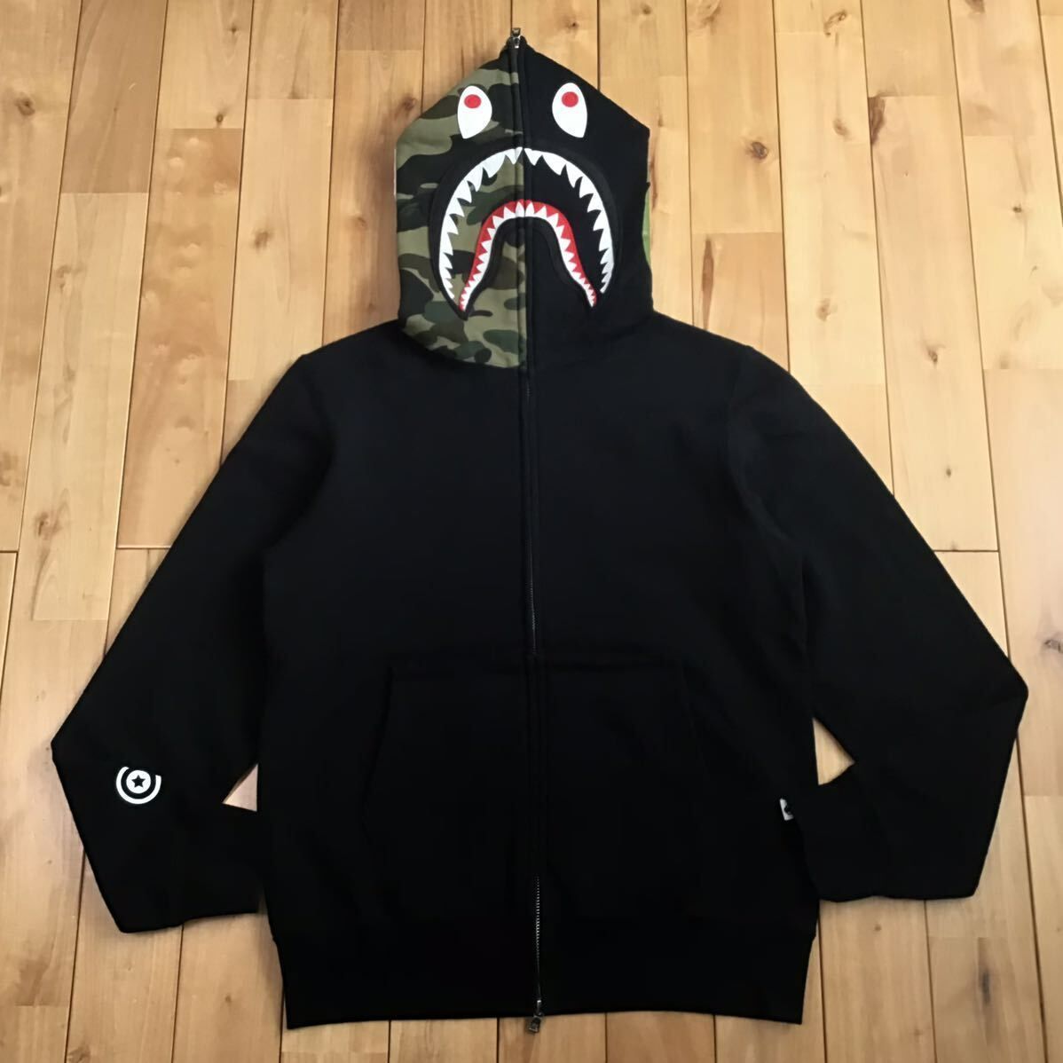 ☆激レア☆ PUSHA-T シャーク パーカー Mサイズ shark full zip hoodie  