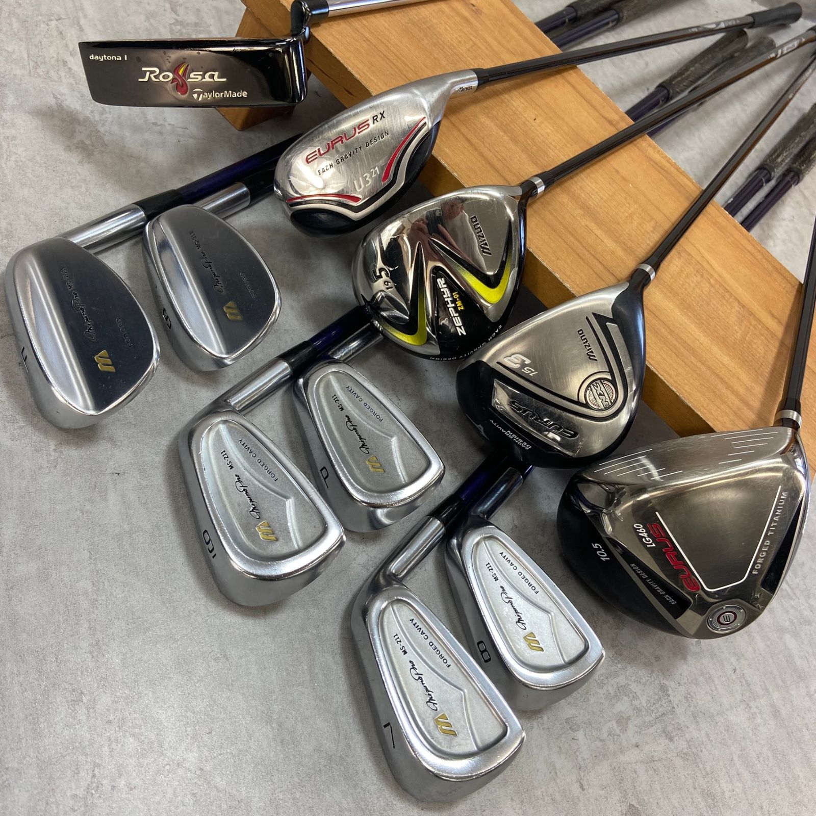 ミズノ テーラーメイド メンズゴルフ クラブセット 11本 右利き用