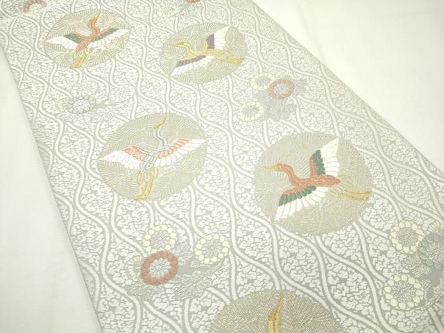 平和屋本店□極上 山口美術織物 皇室 伊勢神宮御用 西陣織 六通柄袋帯