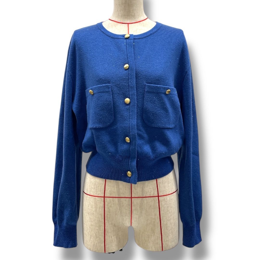 apuweiser-riche アプワイザーリッシェ キラキラカーディガン