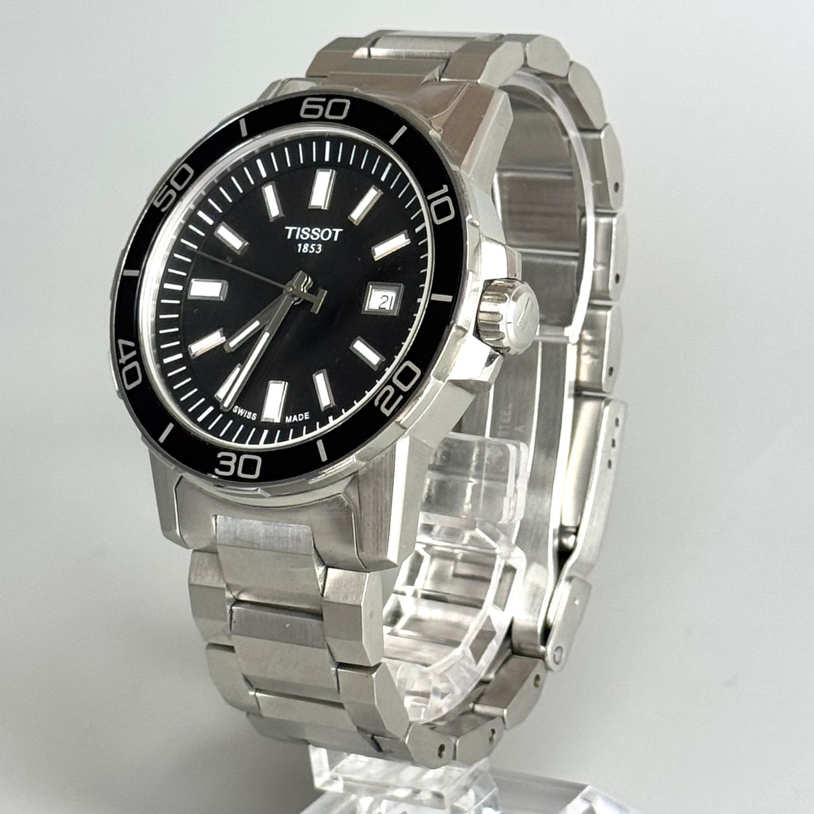 TISSOT スーパースポーツ T125610A 腕時計 ティソ TISSOT スーパースポーツ SUPERSPORT T125610A クォーツ デイト