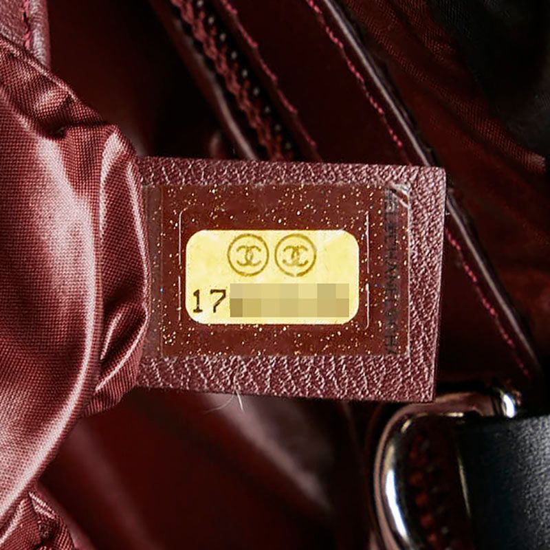 シャネル コココクーン ハンドバッグ トートバッグ ブラック ナイロン