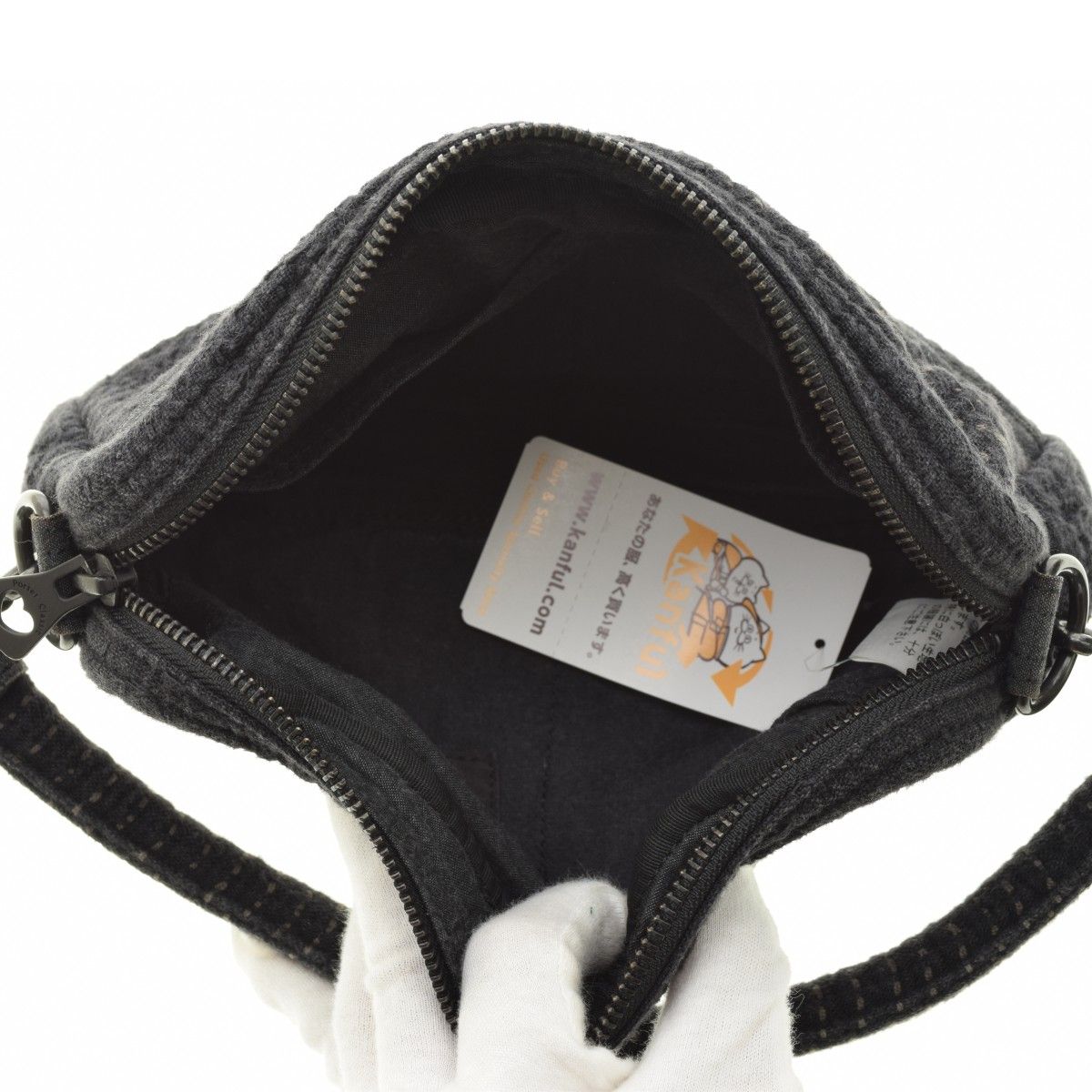 PORTERCLASSIC】PC KENDO PC SASHIKO SHOULDER BAG 刺し子ハンドバッグ 