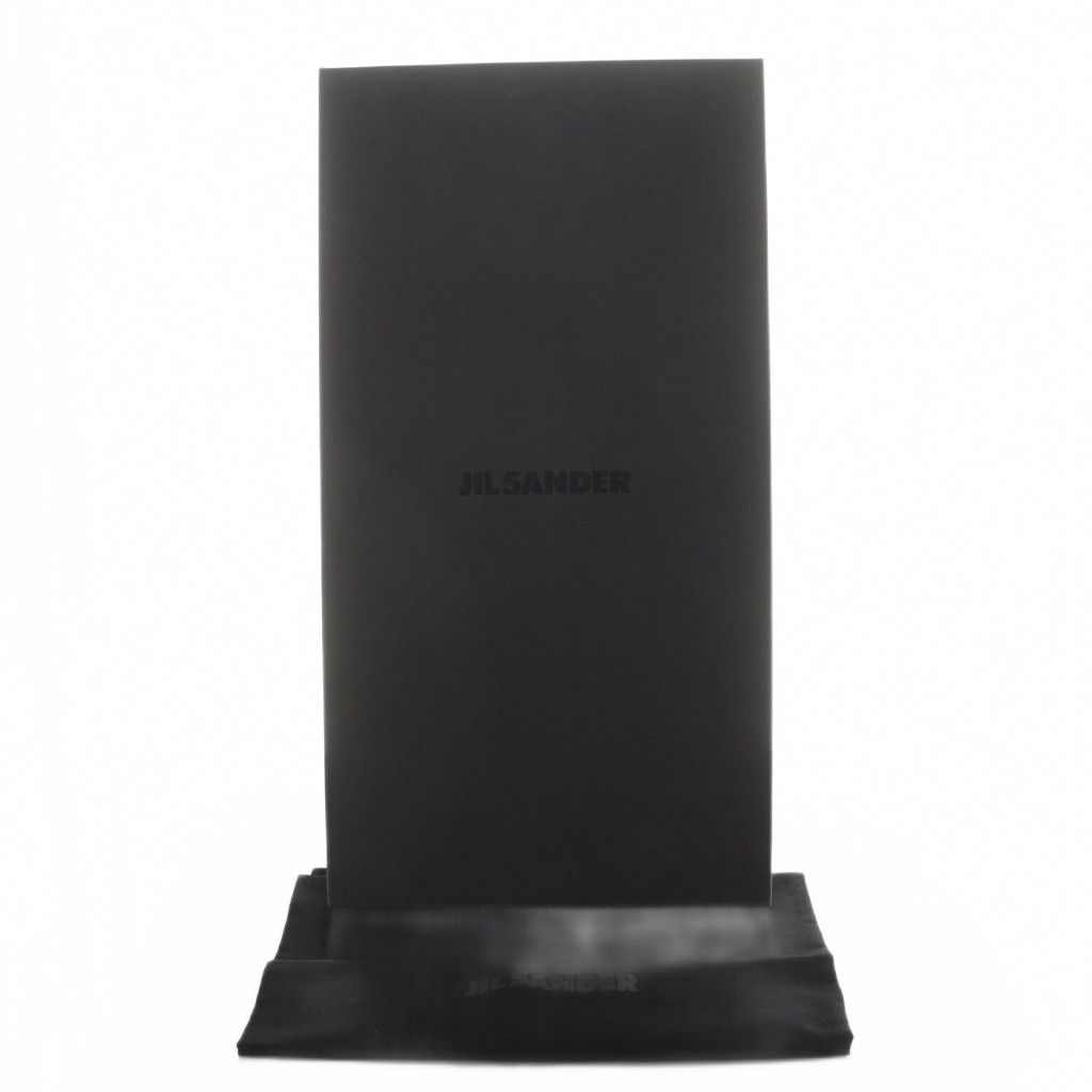 ジルサンダー JIL SANDER ロングブーツ チャンキーヒール レザー 37 黒 ブラック |AN55 KIN-KAAI_COM